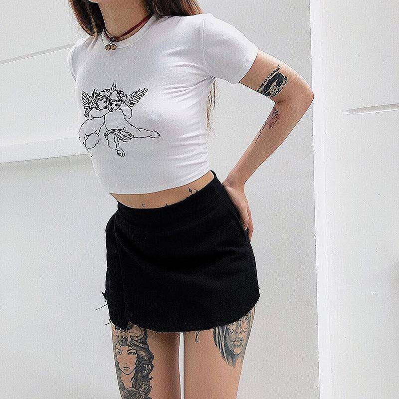 Amara Printed Crop Top