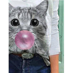 Kaylie Printed Long Sleeve Top