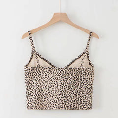 Mercedes Spaghetti Strap Cropped Cami Top
