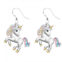 Antonia Wire Hook Unicorn Earrings