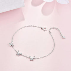 Rosamund Butterfly Charm Bracelet