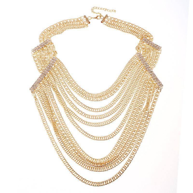 Tamera Exaggerated Chain Necklace