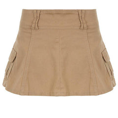 Maeve Solid Mini Skirt