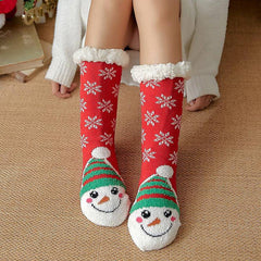 Raven Christmas Cotton Socks