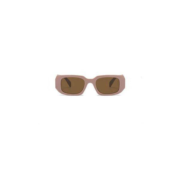 Augusta Rectangle Retro Sunglasses