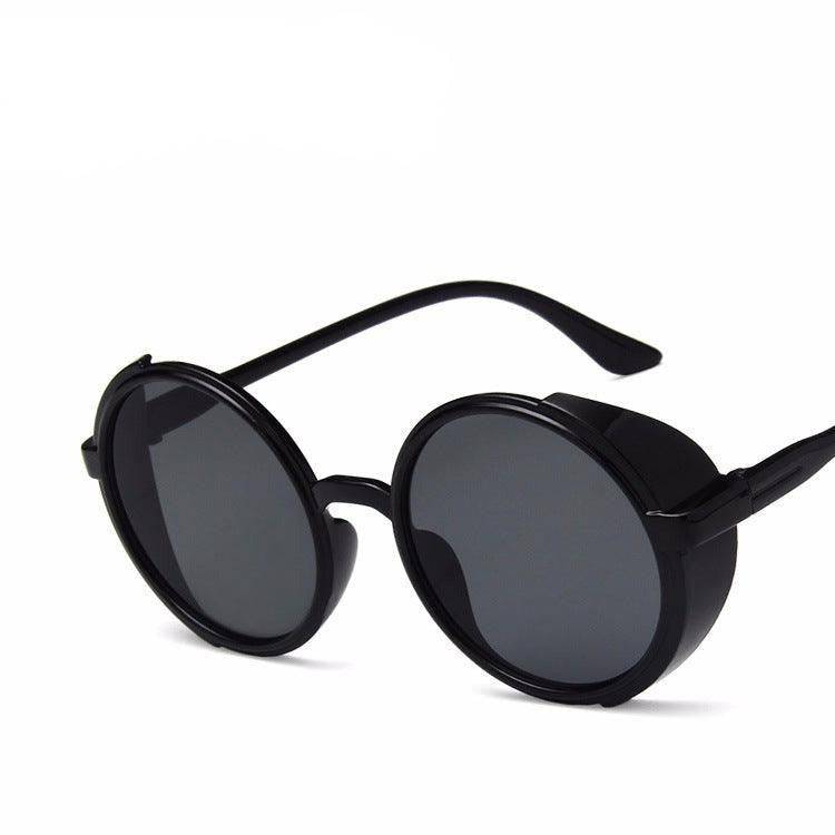 Suzan Round Frame Retro Sunglasses