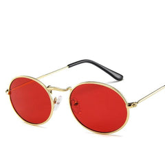 Ebony Round Frame Tinted Sunglasses