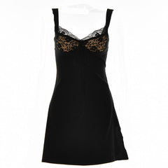 Short sleeve solid lace hem zip-up backless mini dress