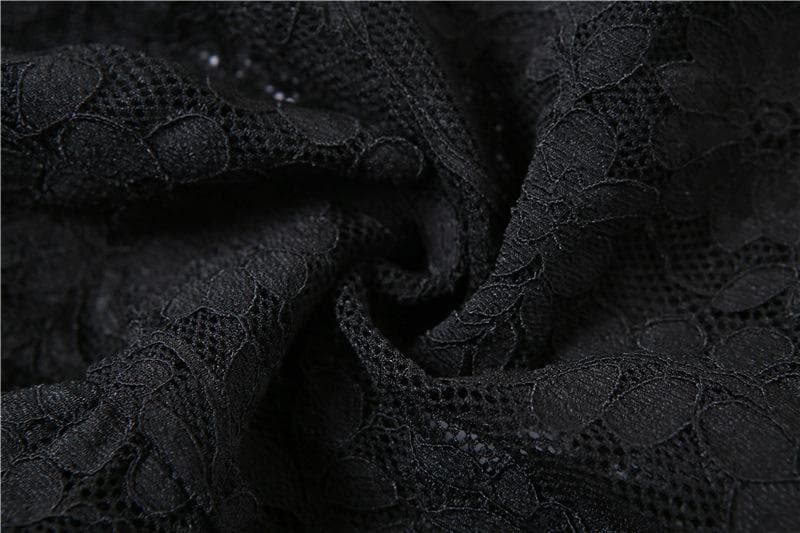 Solid sleeveless lace hem backless ruffle tube top