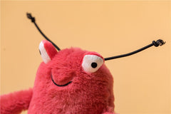 Orange Red Lobster Plush Toy