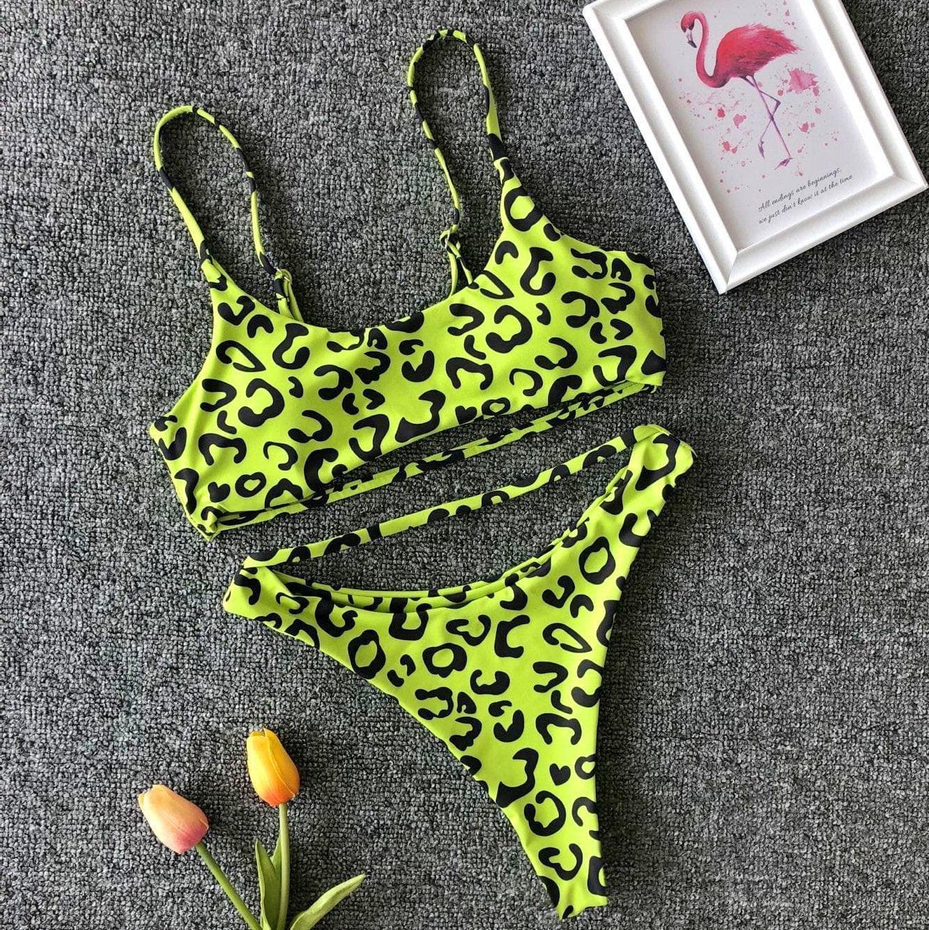 Hollow out bikini