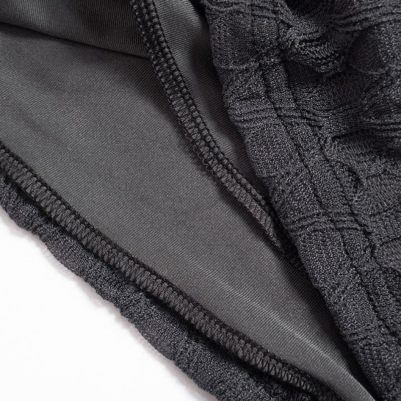 Textured solid off shoulder long sleeve top