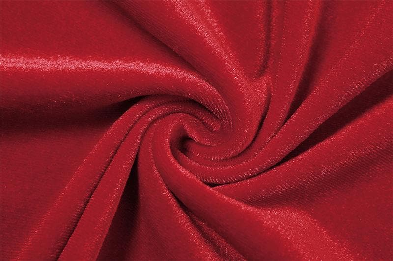 Sweetheart neck gloves velvet glitter mesh patchwork cami dress