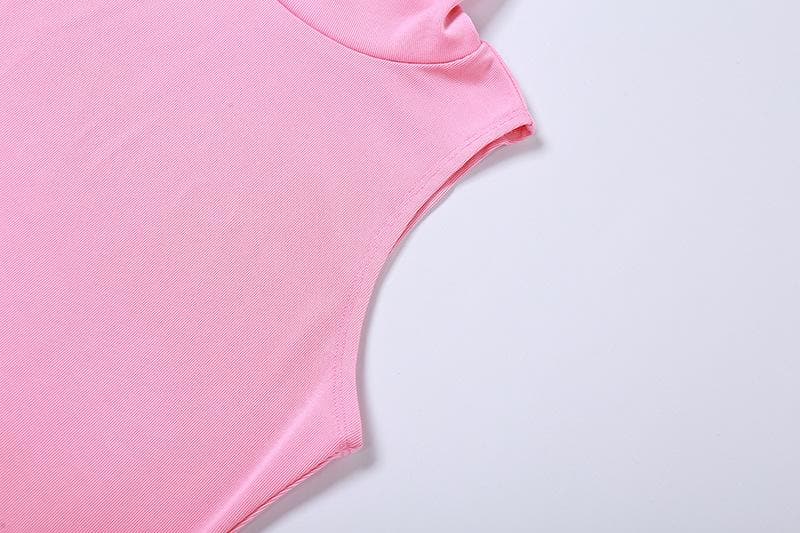 Solid sleeveless cowl neck top