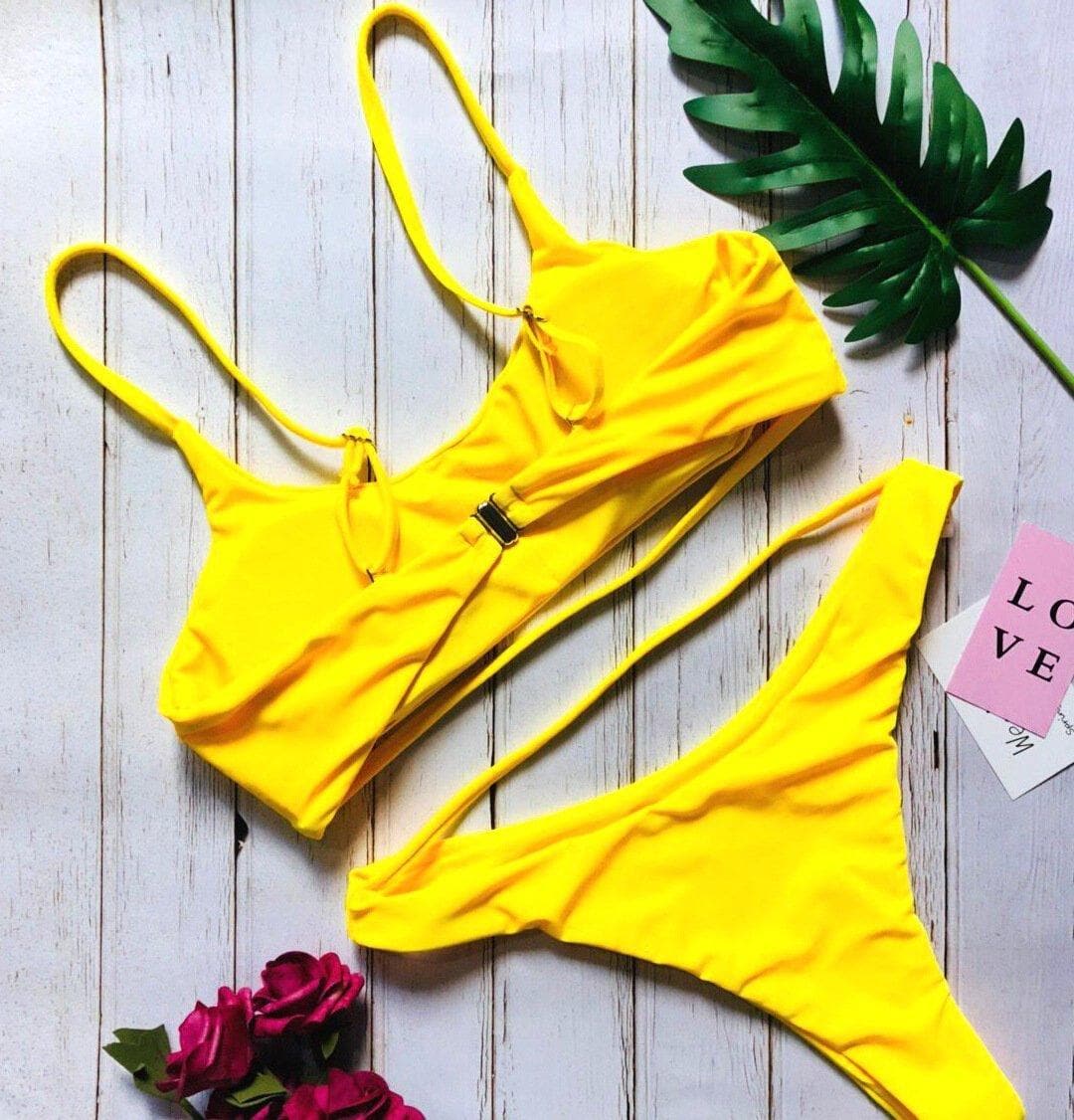 Hollow out bikini