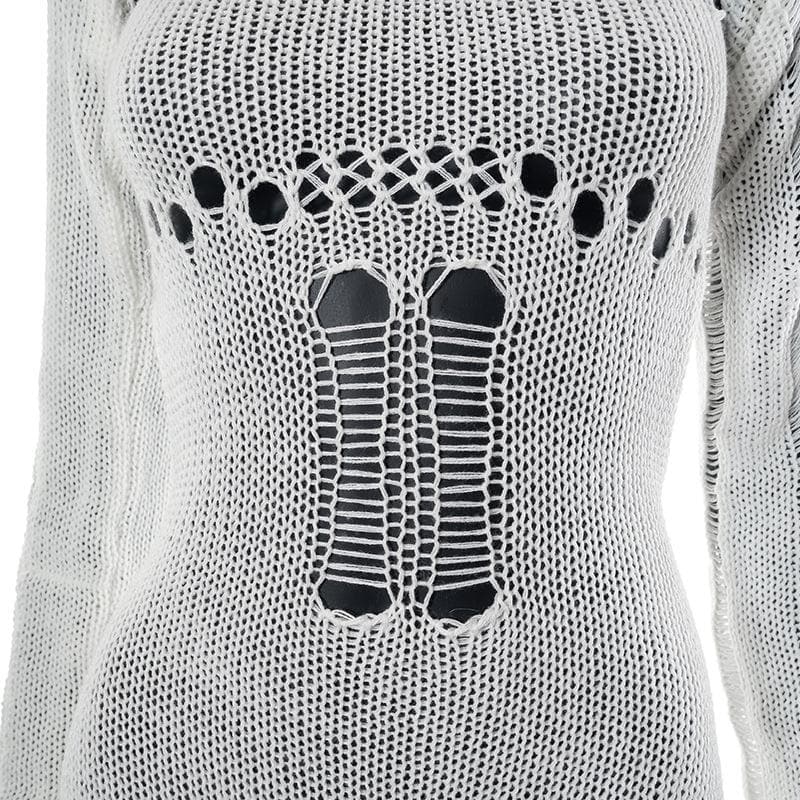 Crochet off shoulder solid halter backless lace up jumpsuit