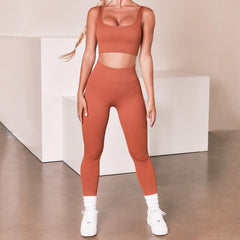 Julianne Solid Seamless Sports Set