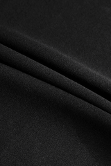 Lace Trim Backless Slit Mini Dress