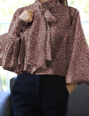 DONNA SATIN BLOUSE