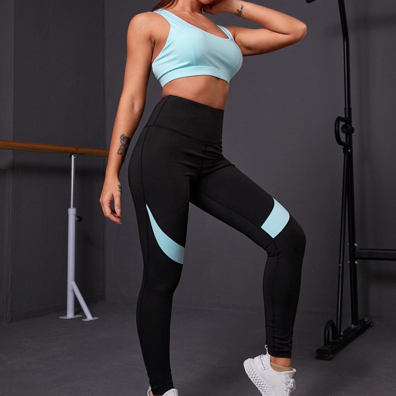 Taryn Sports Bra & Wide Waistband Leggings Sports Set