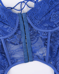 Lace V-Neck Breast Shape Vest