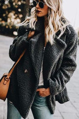Faux Fur Coat Fuzzy Cardigan Warm Fleece Jacket - Zeagoo (Us Only)