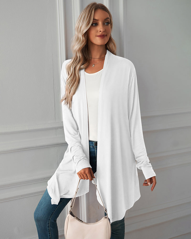 Cable Knit Oversized Dressy Cardigan Jackets Long Sleeve Cardigan Sweaters