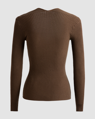 Sexy Tube Top Sweater Square Collar Base Shirts