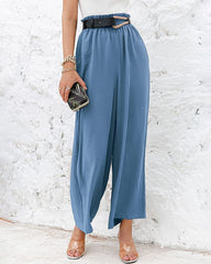 High Waisted Straight Leg Pants Wide Leg Casual Relaxed Fit Lounge Sweatpants