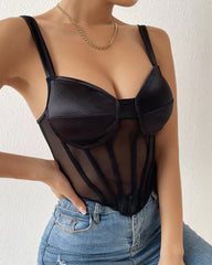 Slim Fit Waist And Shoulder Vest