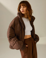 Loose Long-sleeved Cotton Jacket