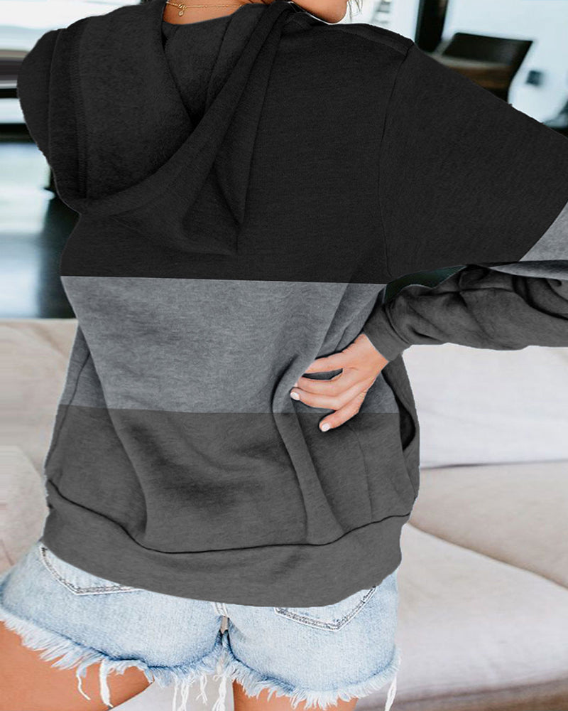 Long Sleeve Zip Up Hoodies Knitted Pullover, Lightweight Drawstring Sweatshirt