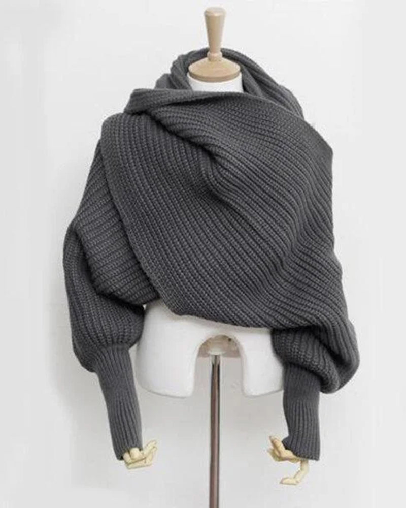 Unisex Winter Thick Warm Long Knitted Scarf