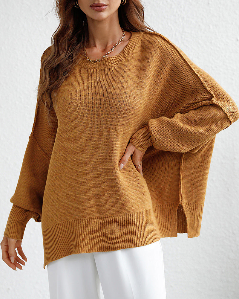 Long Sleeve Knitted Sweaters