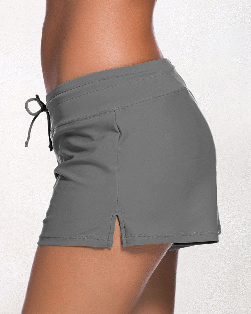 Lace-off Speed Flat Angle Swimming Trunks