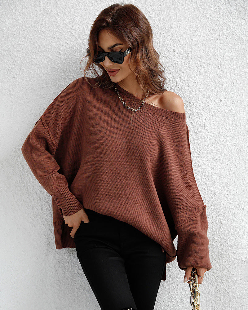 Long Sleeve Knitted Sweaters