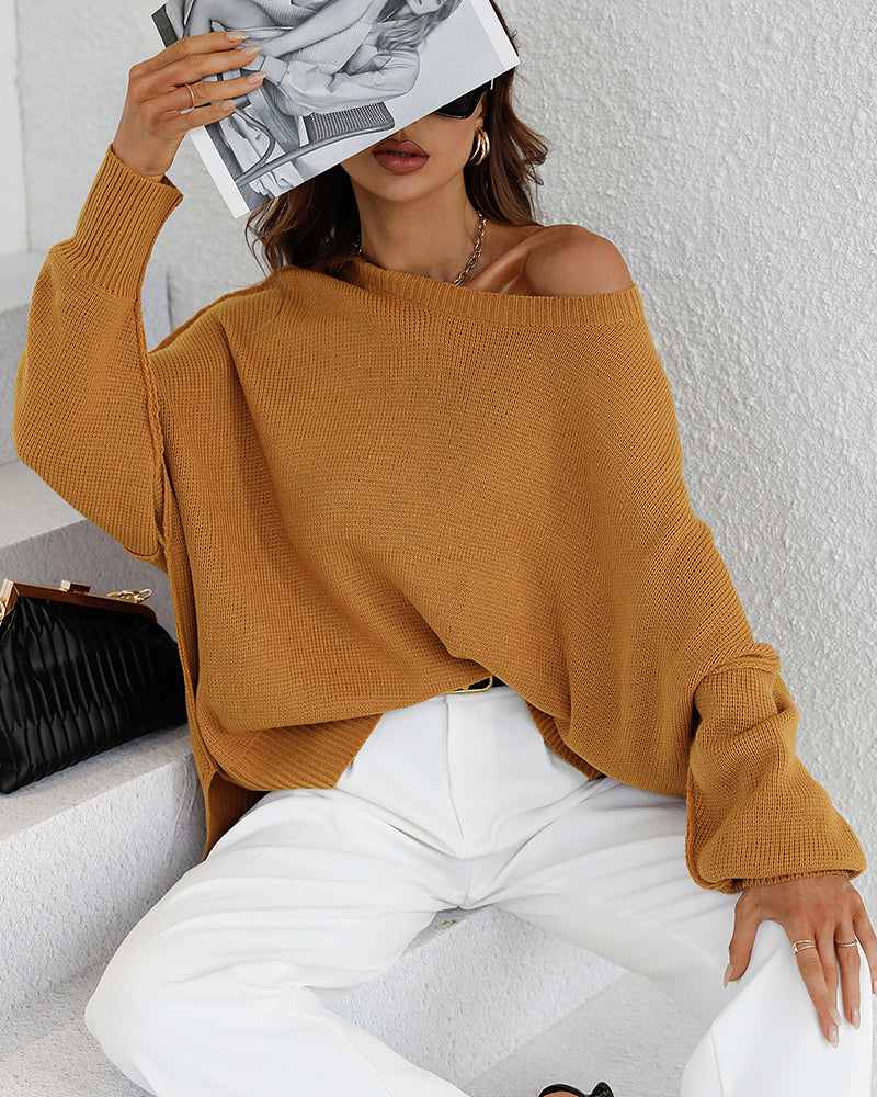 Long Sleeve Knitted Sweaters