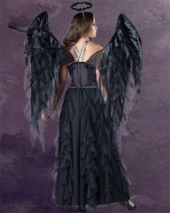 Dark Angel Costume Set Carnival Party Game Cosplay