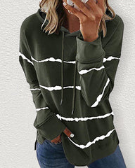 Loose T Shirt Fall Casual Hooded Tops