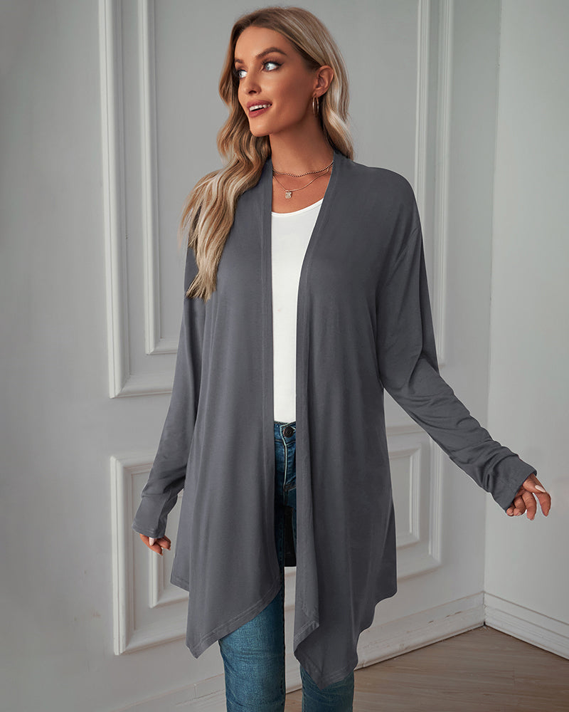 Cable Knit Oversized Dressy Cardigan Jackets Long Sleeve Cardigan Sweaters