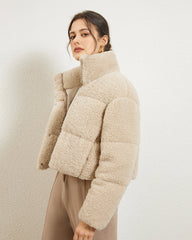 Warm Thick Lamb Plush Cotton Jacket Coat