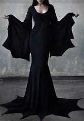 Cosplay Witch Costume Gothic Bodycon Dress