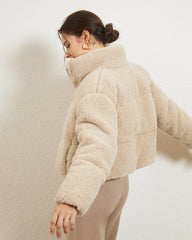 Warm Thick Lamb Plush Cotton Jacket Coat