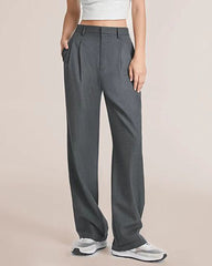 Wide Leg Pants High Waisted Business Casual Trousers Loose Suit Pants