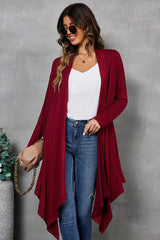 Open Front Cardigan Soft Outerwear - Zeagoo (Us Only)