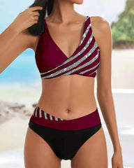 Two Pieces Bikini Swimsuit Push-Up Bathing Suit