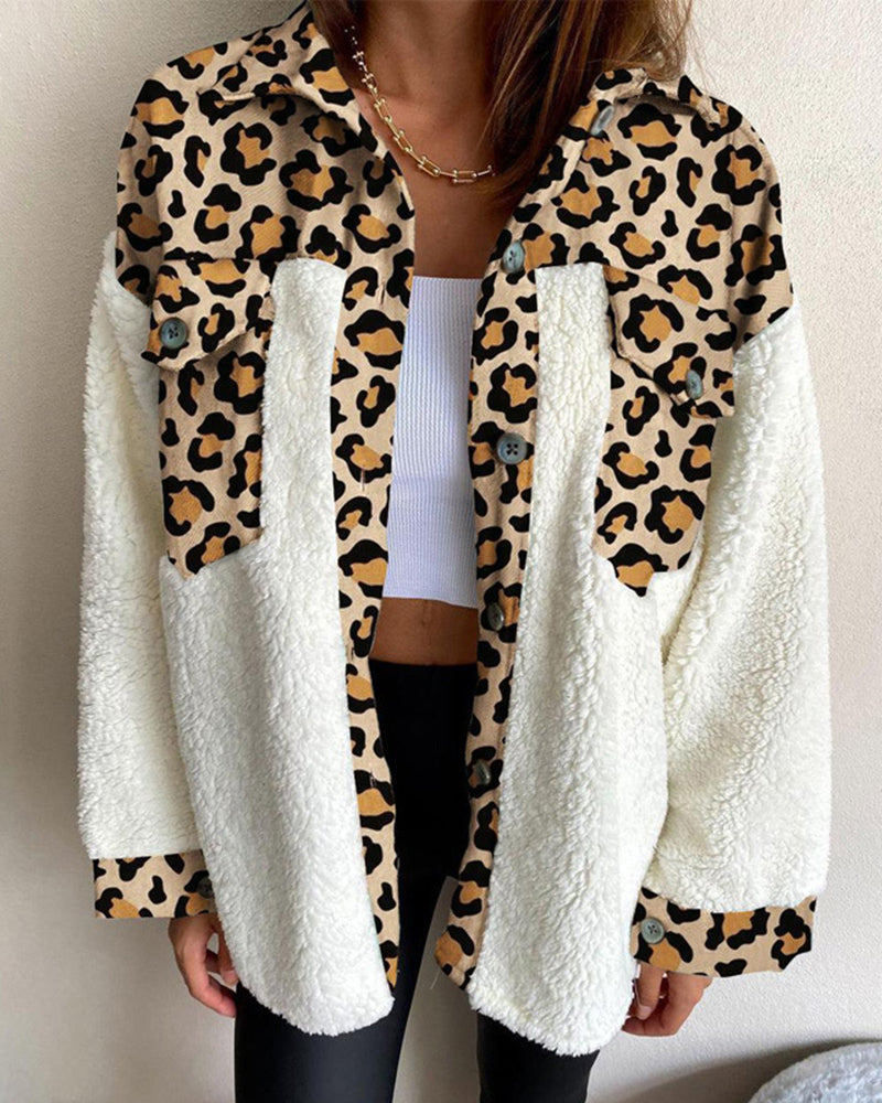 Button Down Fleece Jacket