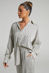 Relax Button Down Long Shirt