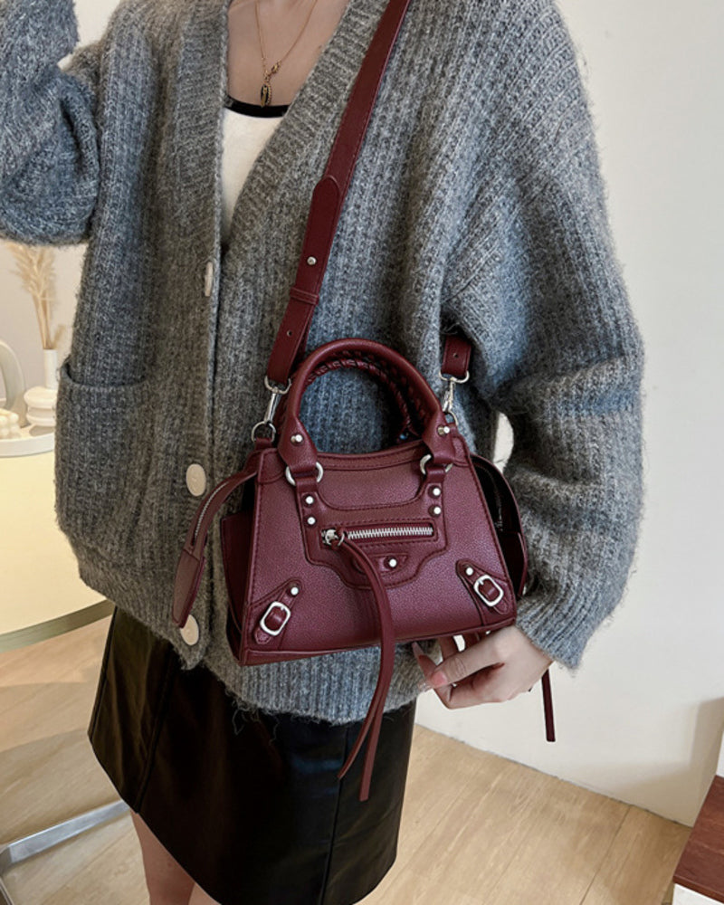 Rivet Crossbody Bag New Personalized Shoulder Bag Women's Handbag