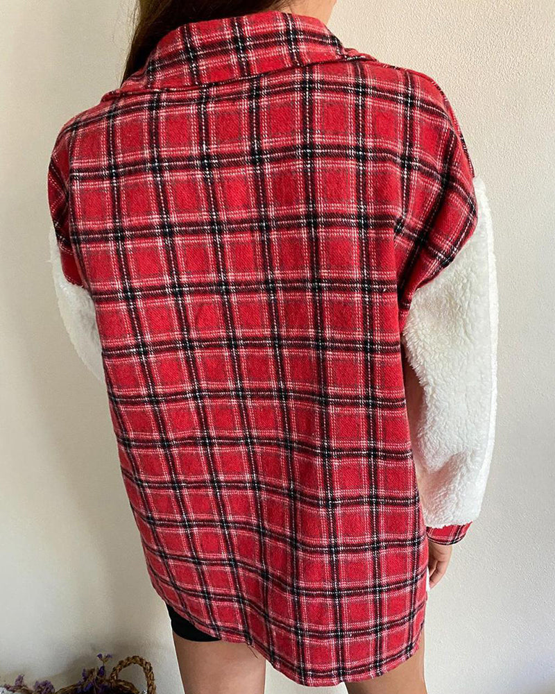 Button Down Fleece Jacket